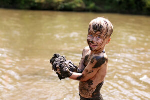 Draußen spielen ist gesund